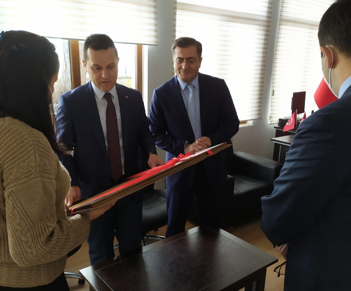 Rektörümüzden Yüksekokulumuza Ziyaret