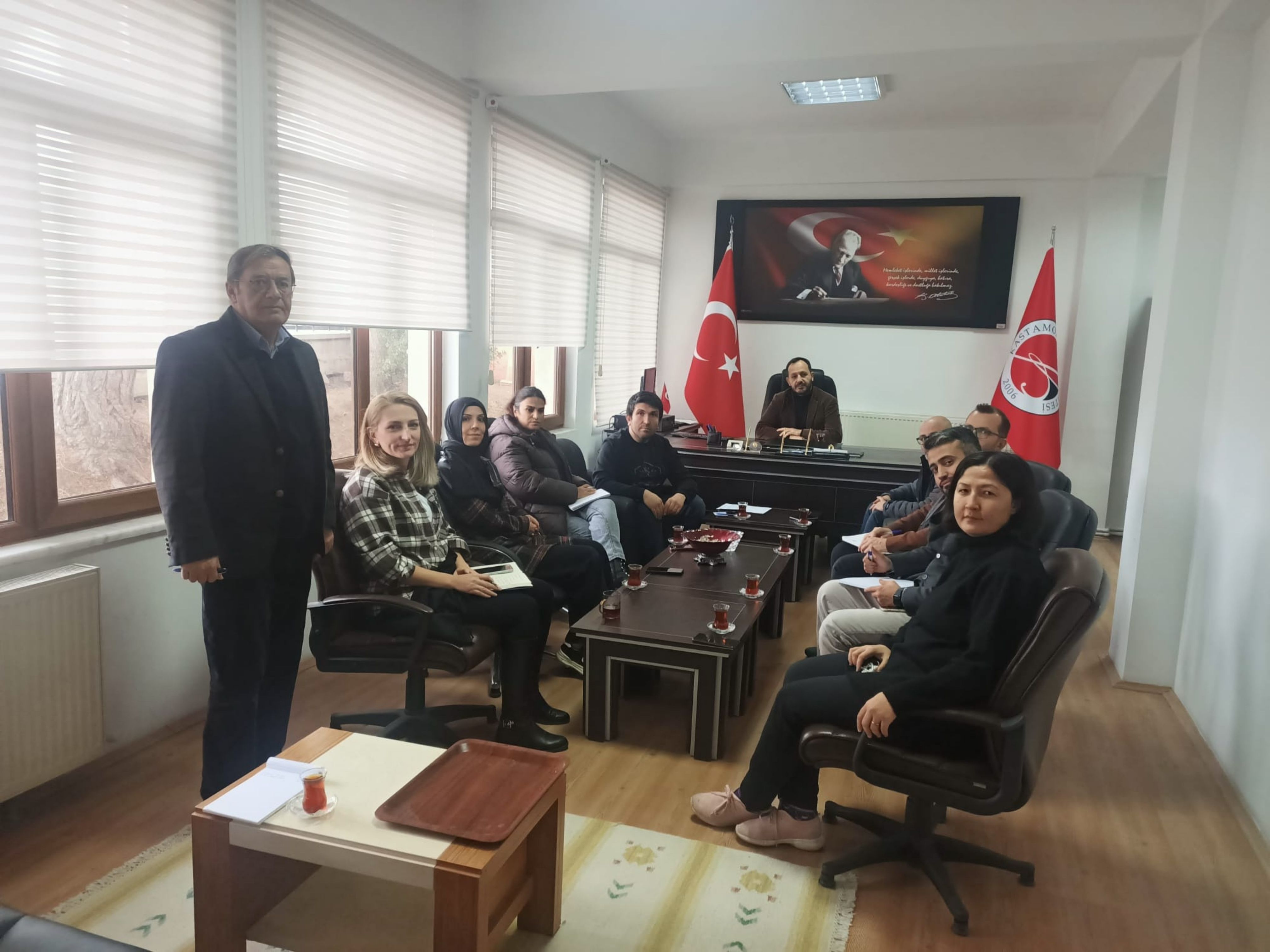 Yüksekokulumuzda BİDR Toplantısı Gerçekleştirildi