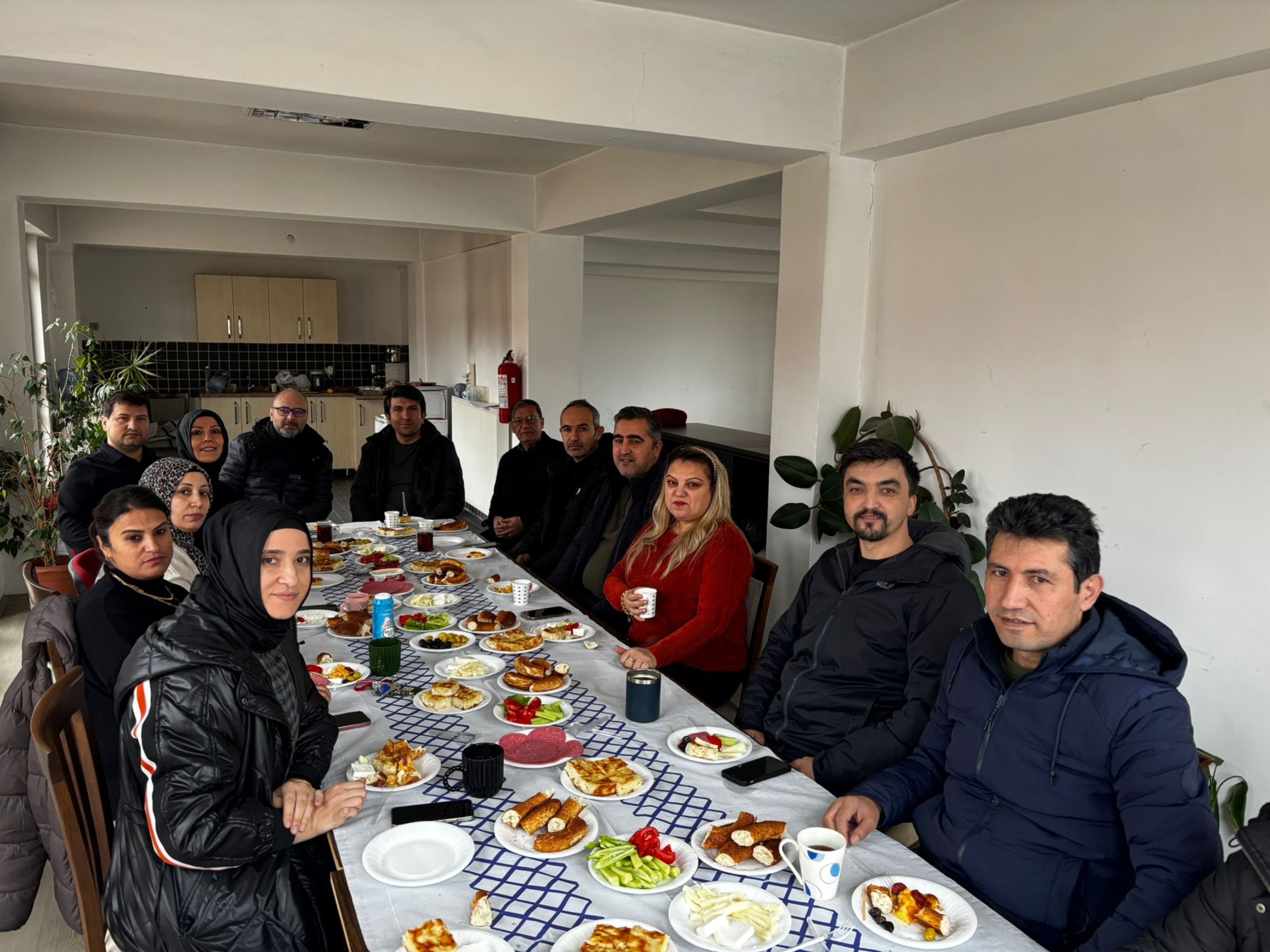 Taşköprü Meslek Yüksekokulu’nda Personel İçin Dayanışma Kahvaltısı Düzenlendi