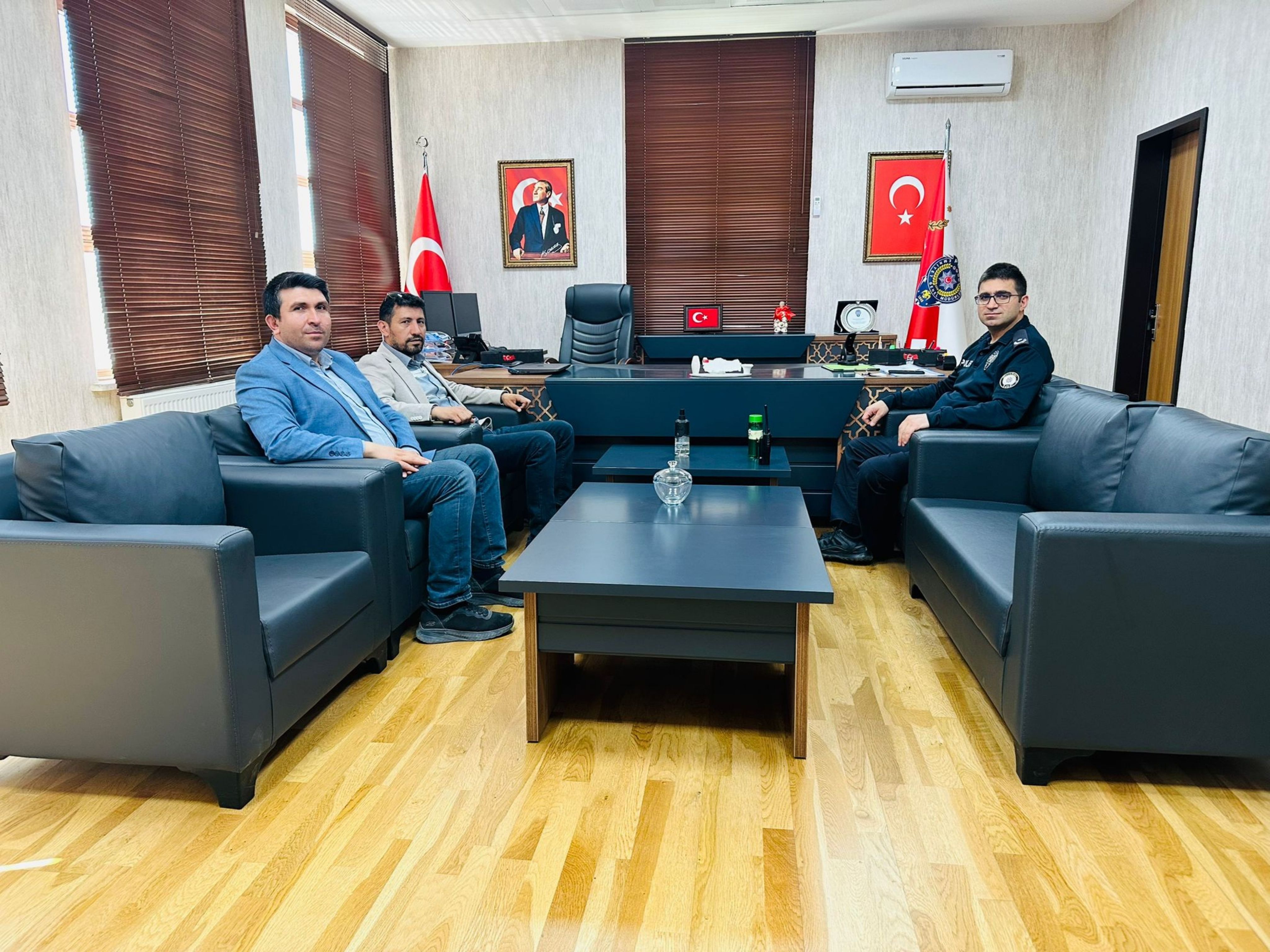Taşköprü MYO’dan İlçe Emniyet Müdürüne Ziyaret
