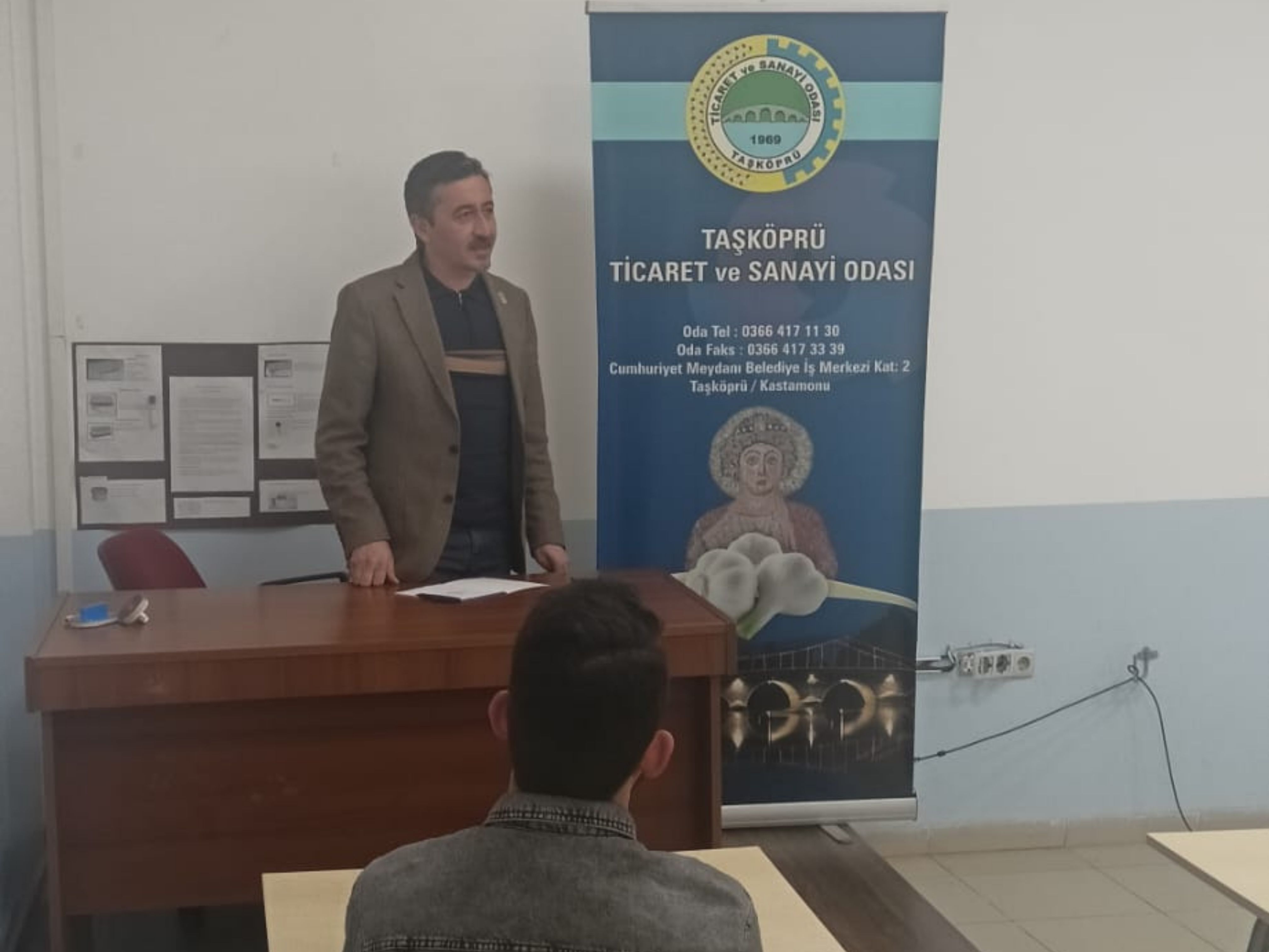 Taşköprü Ticaret ve Sanayi Odası’ndan Öğrencilerimize Bilgilendirme Semineri
