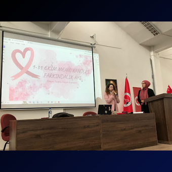 Meme Kanseri Farkındalık Ayı Eğitimi Gerçekleştirildi.