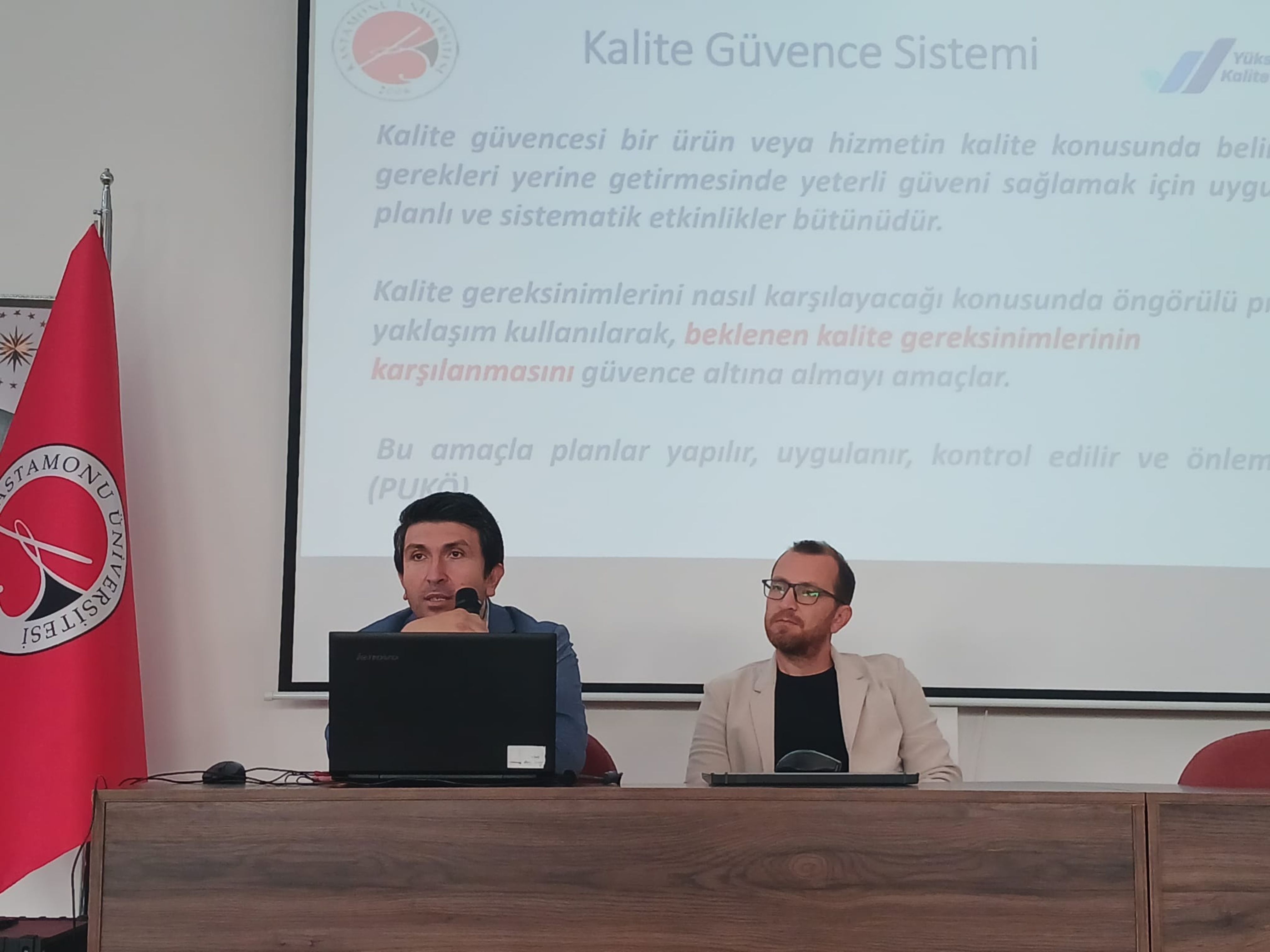 Taşköprü MYO’da Kalite Bilgilendirme Toplantısı Gerçekleştirildi