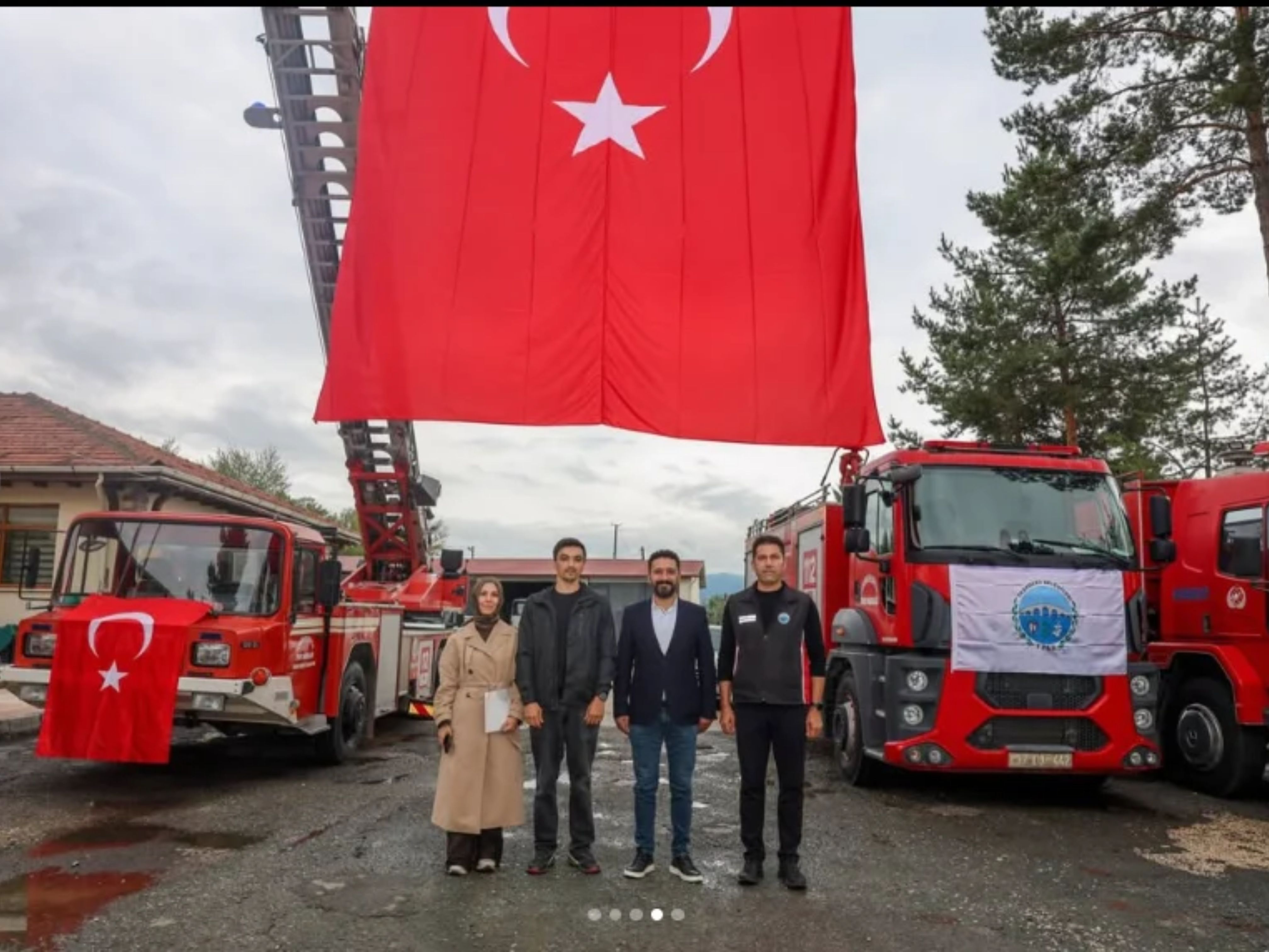Öğrencilerimizden Taşköprü İtfaiyesine Anlamlı Ziyaret