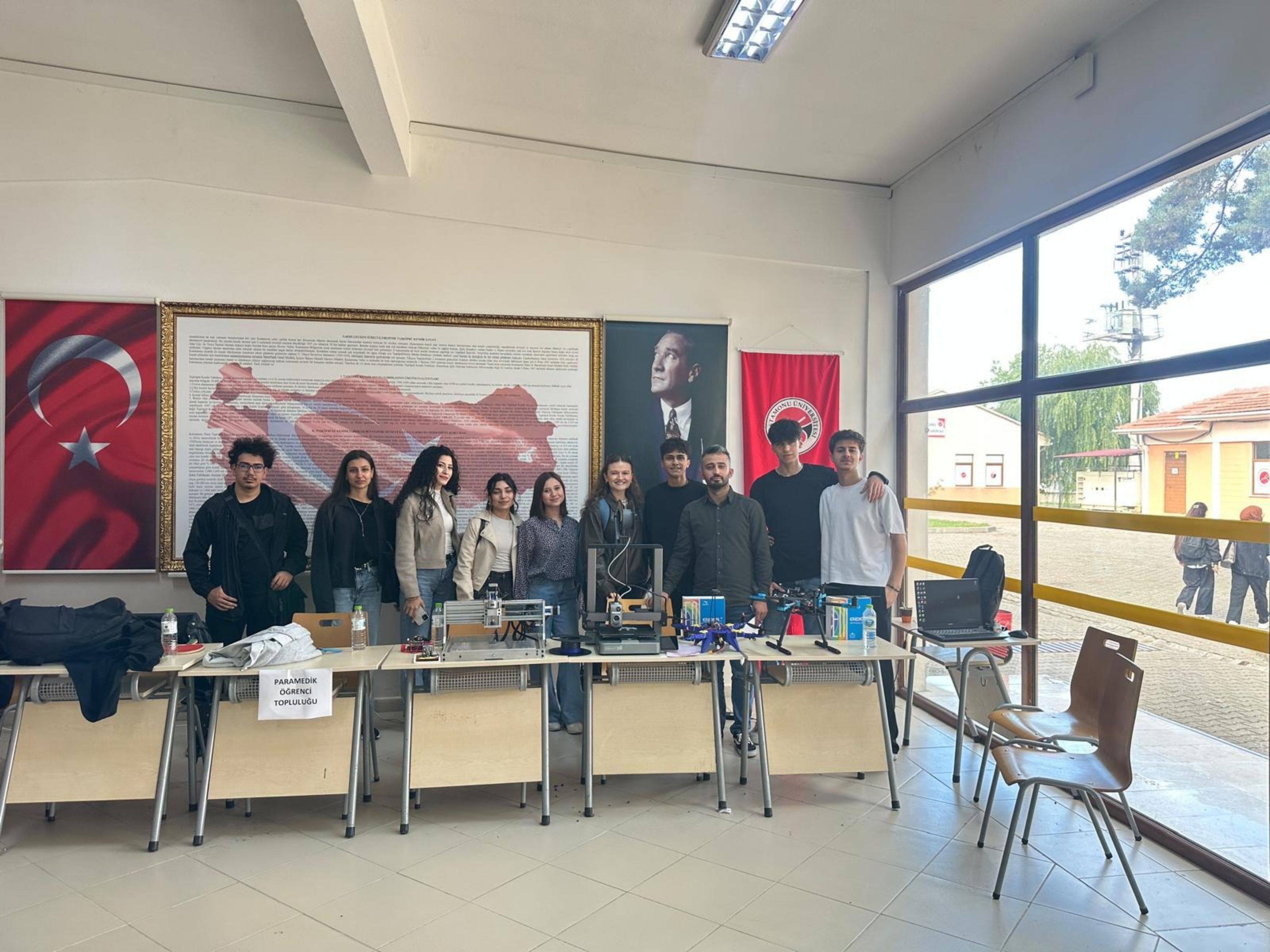 Taşköprü MYO Öğrenci Toplulukları Tanıtım Standlarına Yoğun İlgi